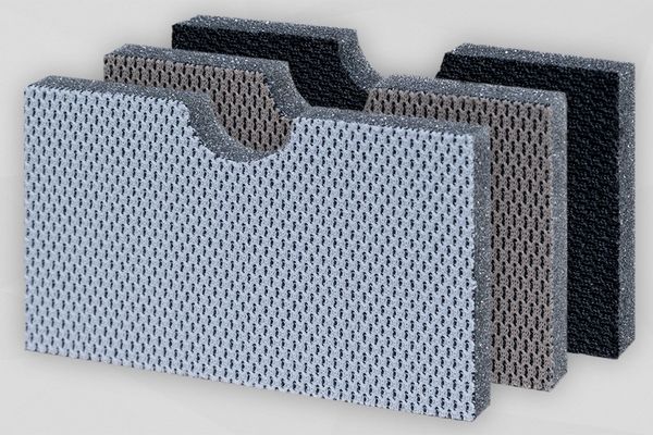 PUR-Schaum mit Textiloberfl&auml;che